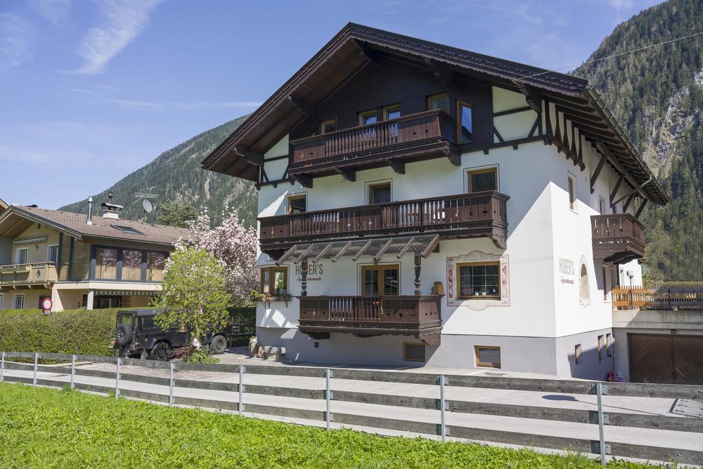 Ferienwohnung Gästehaus Huber Mayrhofen Exterior foto